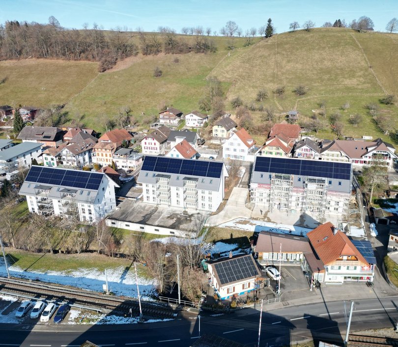 Solarmehrfamilienhäuser Huttwil